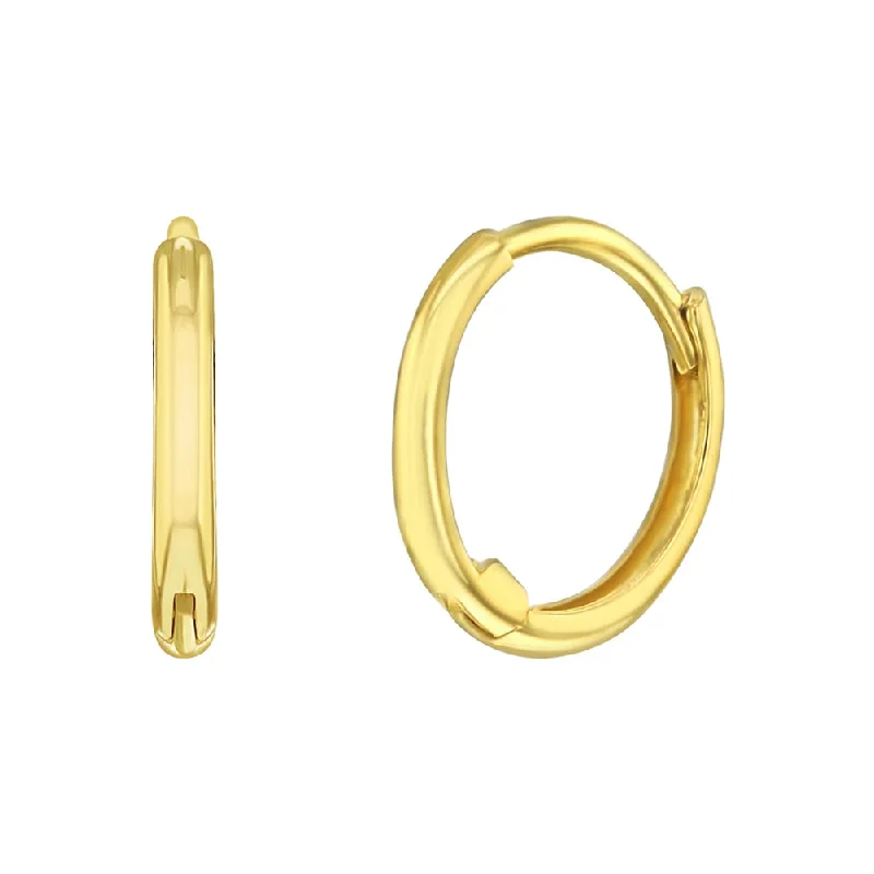 14k Children's 7mm Tiny Hoop Earrings