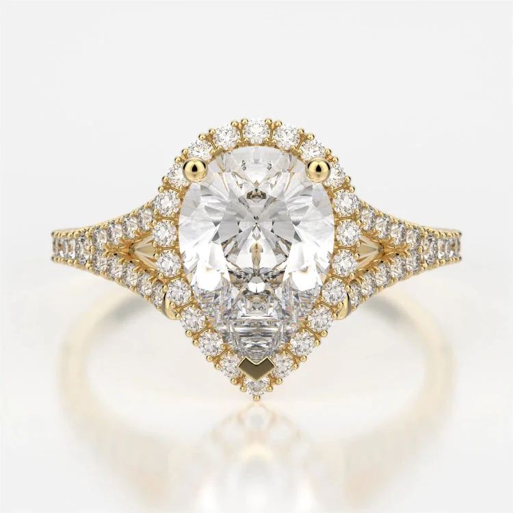 Adrianna Pear-Shaped Ring Design