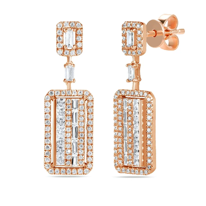 Diamond Dangle Fashion Earrings