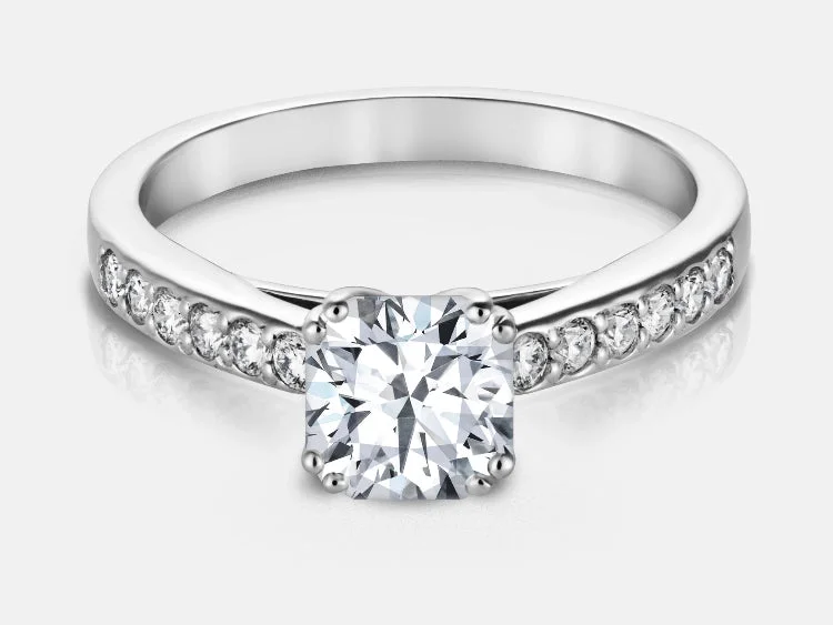 Gabriella Cushion Cut Ring Design