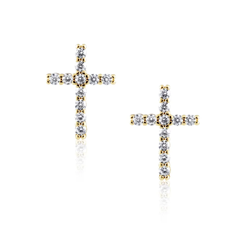 Glitz Cross Stud