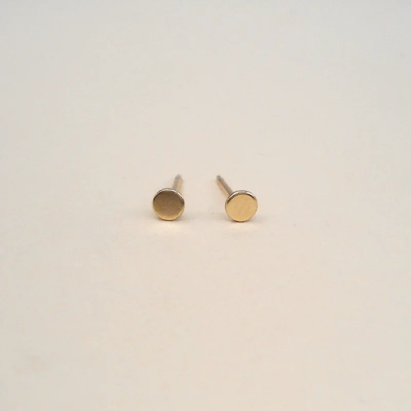 Gold Filled Dot Earrings