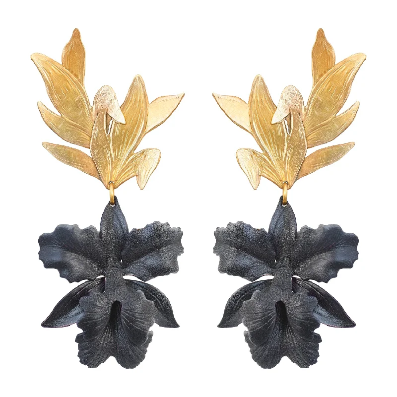 Inaya Orchid Earrings