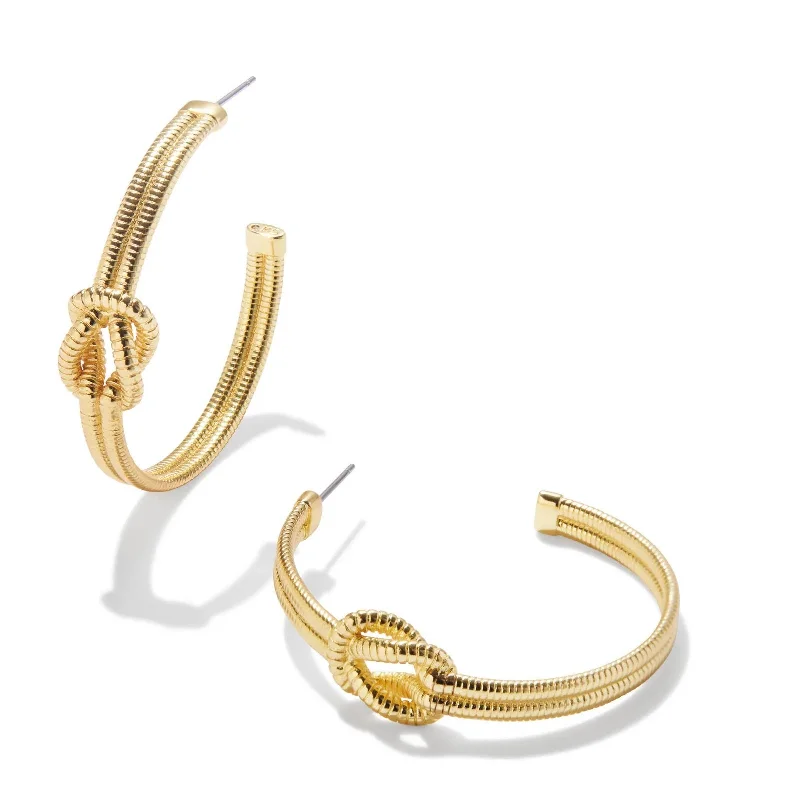 Kendra Scott | Annie Hoop Earrings in Gold