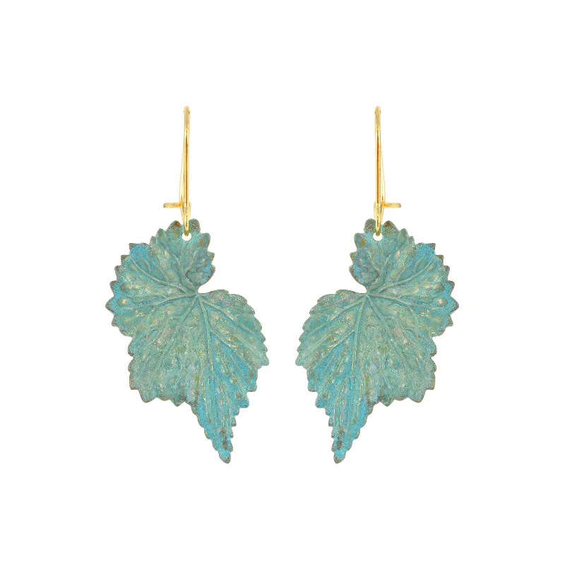 Mini Begonia Earrings