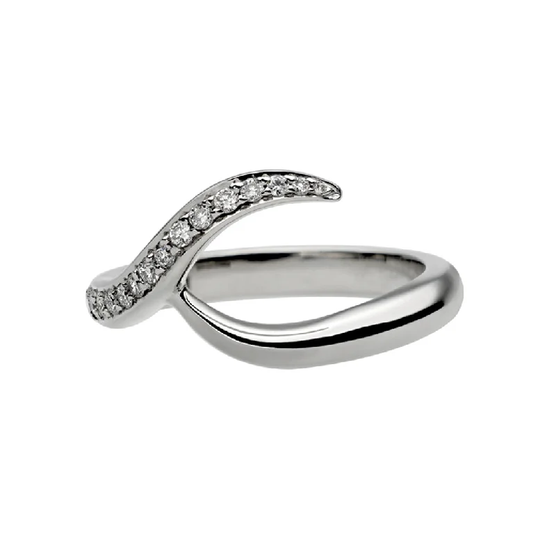 Entwined Rapture50 Wedding Ring - Platinum & 0.11ct Diamond