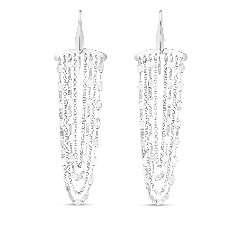 Sterling Silver Chandelier Earrings