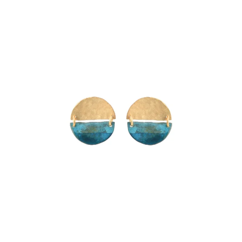 Teal Ayla Earrings