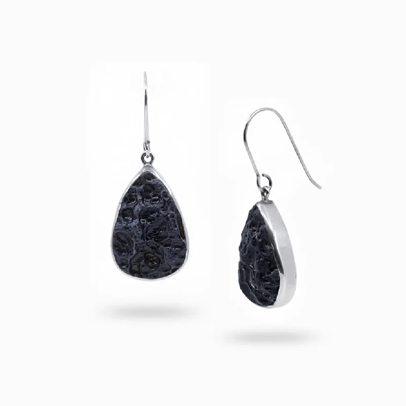 Tektite Earrings