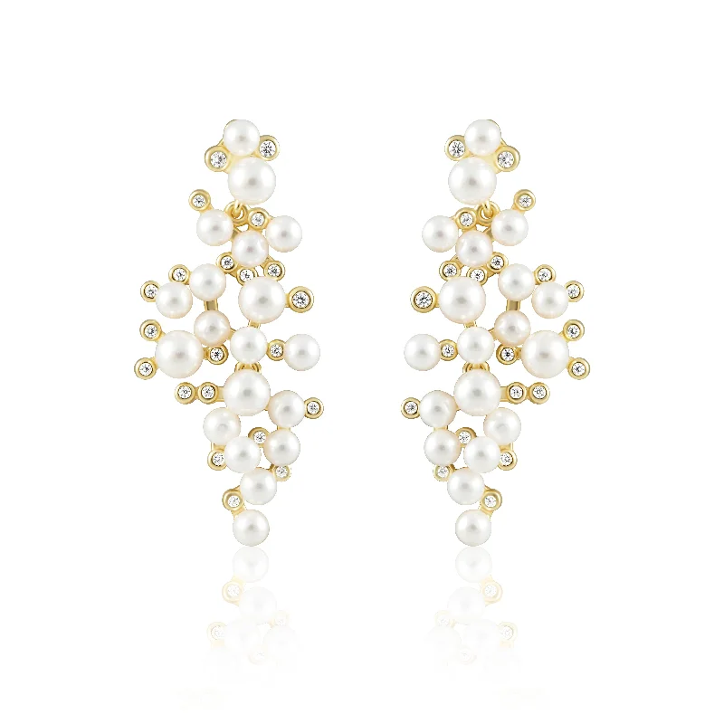 Tiffany Pearl Statement Earring