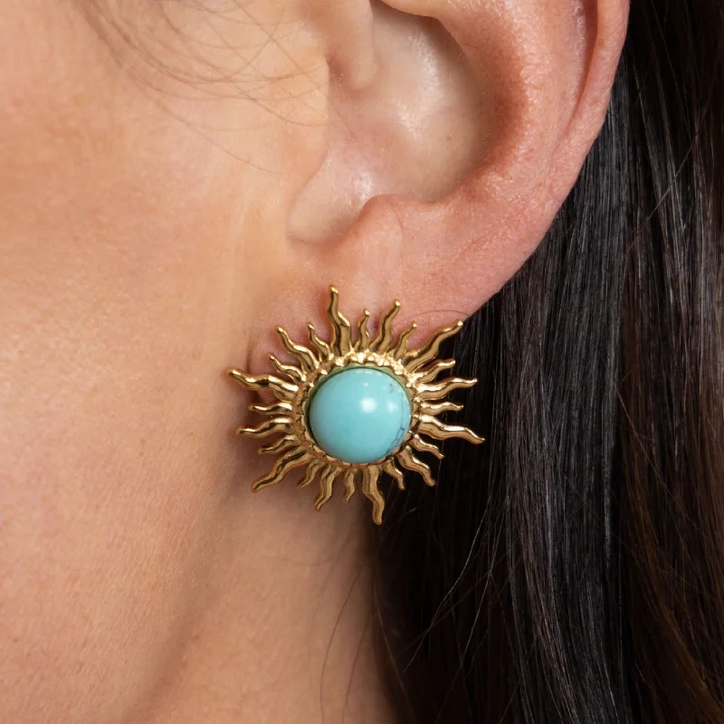 Turquoise Solstice Earring