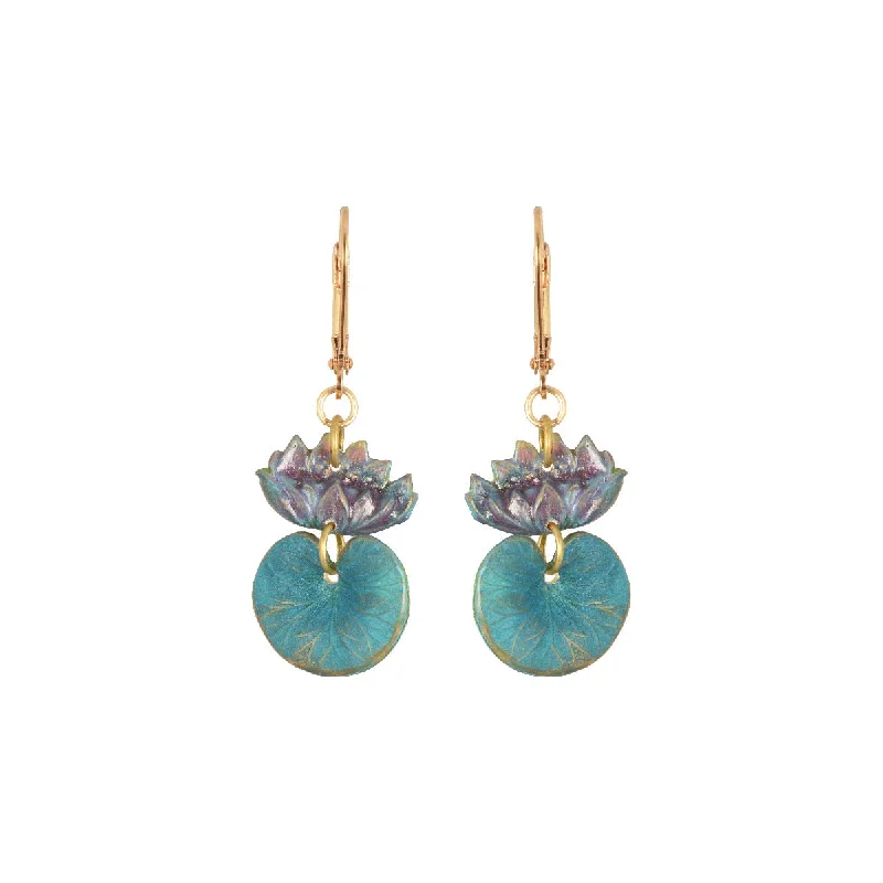 Waterlily Earrings