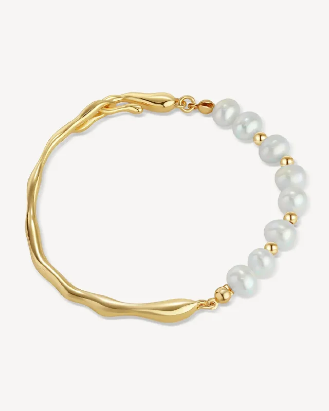 Branch Charm Pearl String