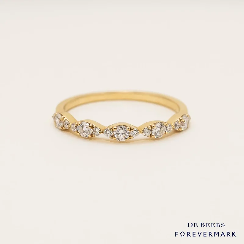 Forevermark Petite Micro Pave Diamond Band in 18kt Yellow Gold (1/3ct tw)