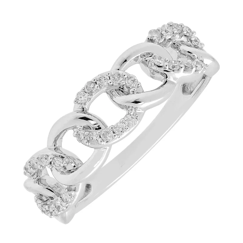 Diamond Band in 14kt White Gold (1/5ct tw)