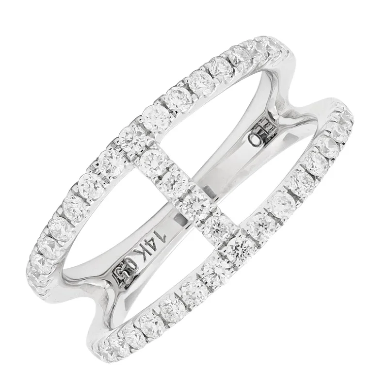 Diamond Fashion Ring in 14kt White Gold (1/2ct tw)