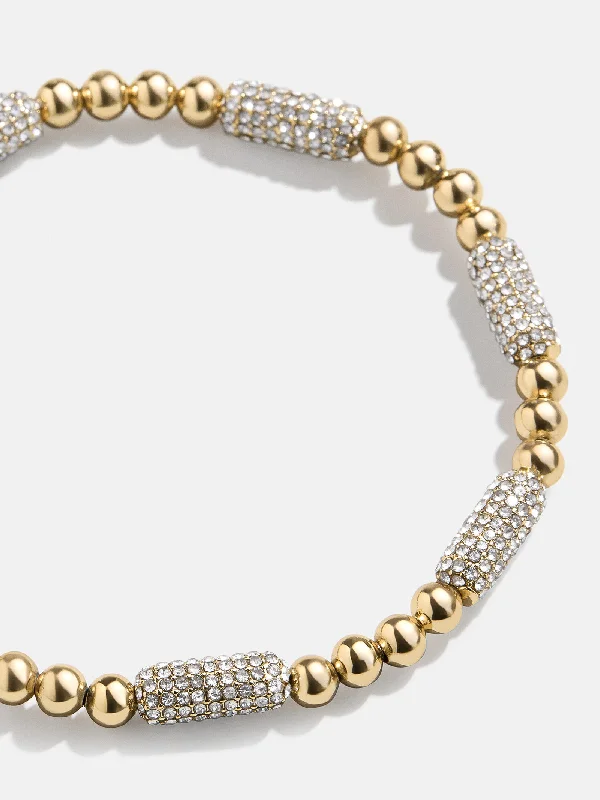 Adeline Bracelet - Gold/Pavé