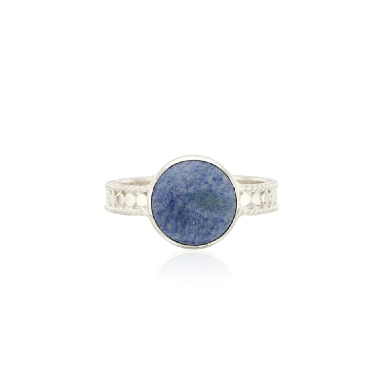 Anna Beck Medium Dumortierite Stacking Ring