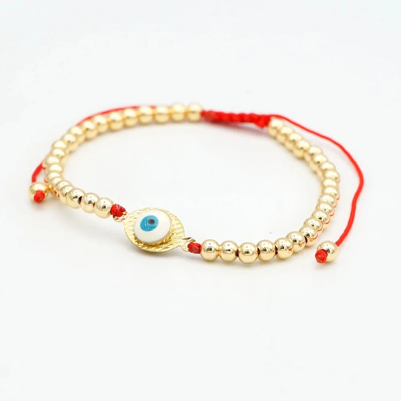 CLEARANCE- GOLDEN PROTECTION Evil Eye Accent Bracelet