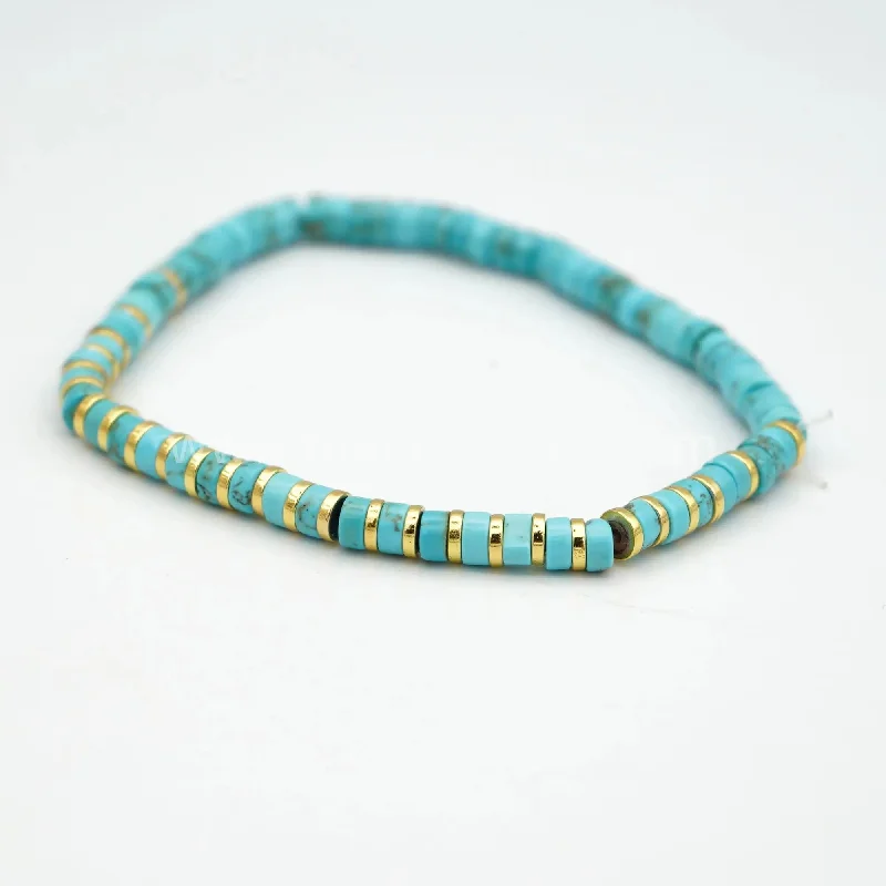 NATIVE JEWEL - Howlite Accent Bracelet