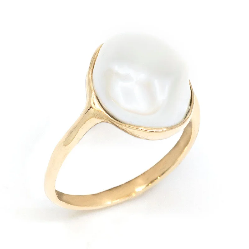 Baroque Freshwater Pearl Ring