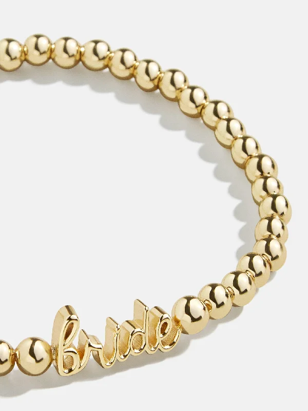 Script Bride Pisa Bracelet - Gold