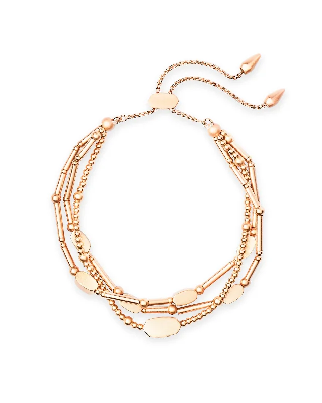 Kendra Scott Chantal Bracelet - Rose Gold Metal