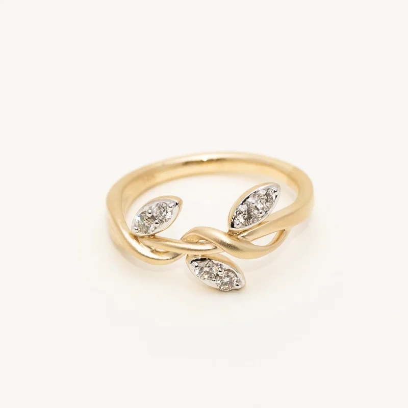 Diamond Fashion Ring in 14kt Yellow Gold (1/5ct tw)