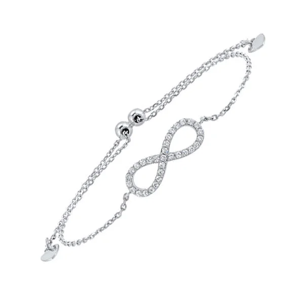 Silver Cubic Zirconia Bracelet