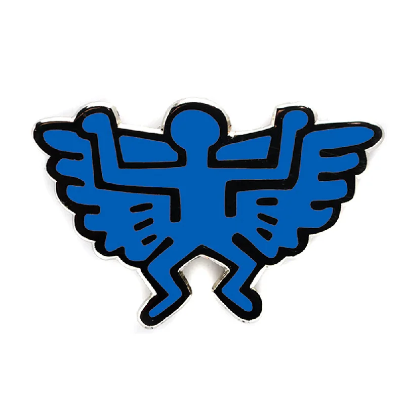 Haring Blue Angel Pin