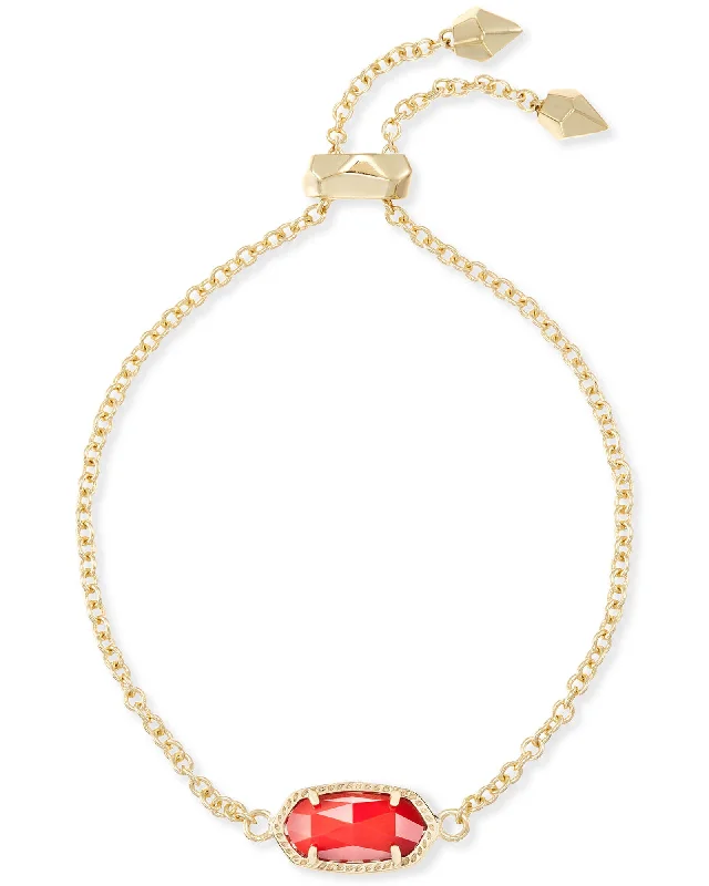 Kendra Scott Elaina Bracelet - Gold Bright Red