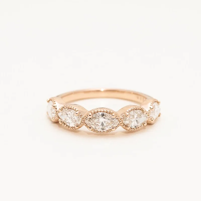 Marquise Diamond Band in 14kt Rose Gold (1 1/5ct tw)