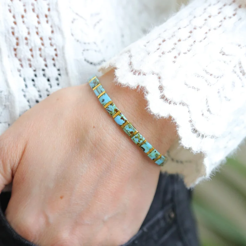 WESTERN SKIES - Tila Bead Bracelet | Single